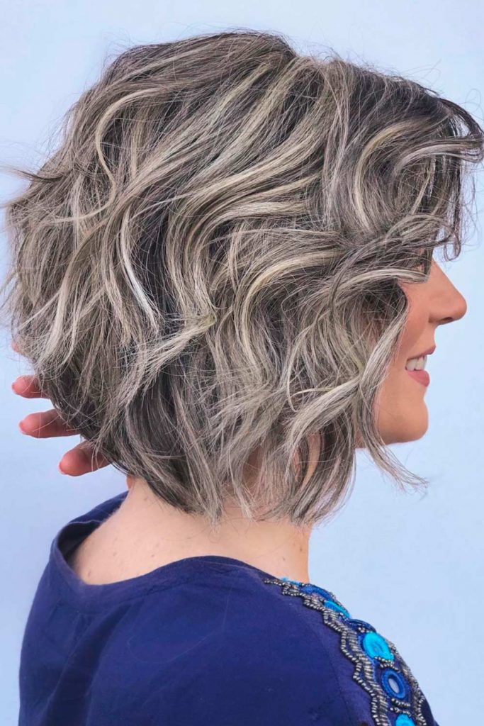 Silver Wedge Bob