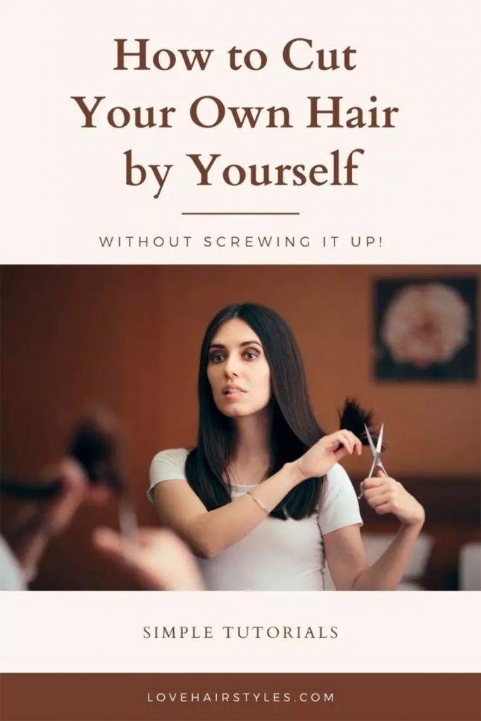 How to Cut Your Own Hair in Layers