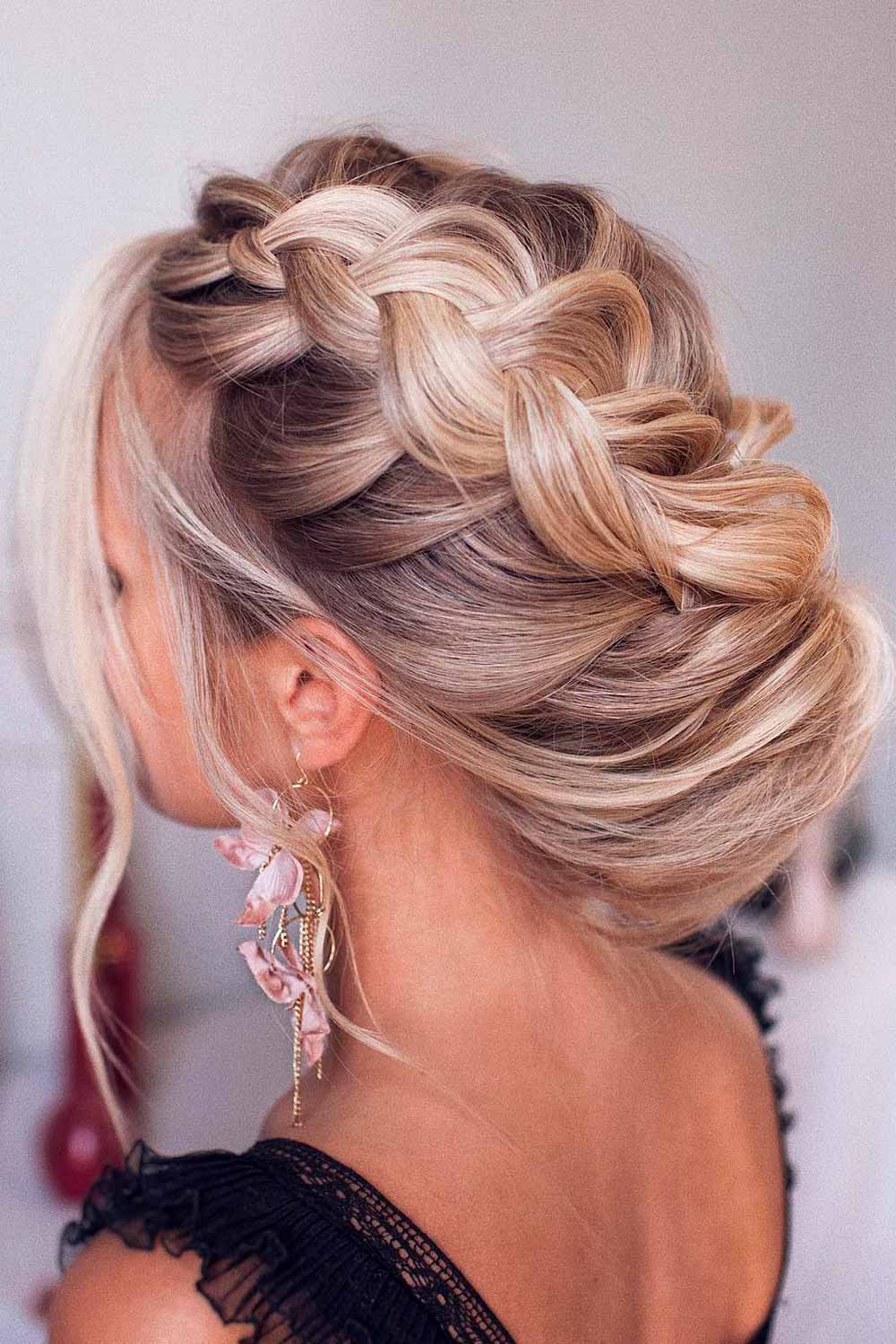 Braided Side Bun Hairstyles For Thin Hair