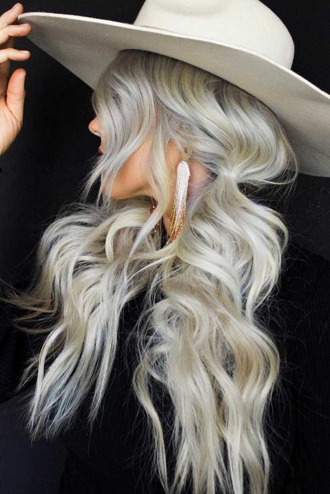 Wavy Pigtails Hairstyles For Thin Hair #thinhair #hairtypes