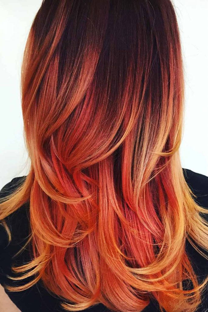 Shaggy Layered Hair For Your Distinctive Style #layeredhaircuts #layeredhair #haircuts