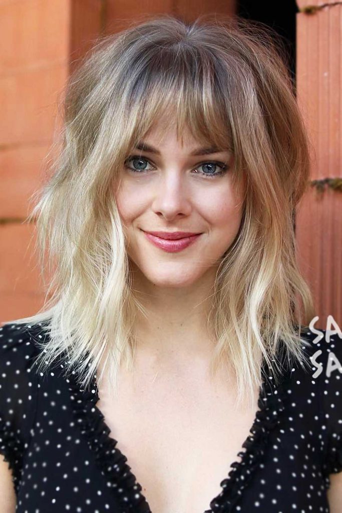 Textured Fringe #layeredhaircuts #layeredhair #haircuts