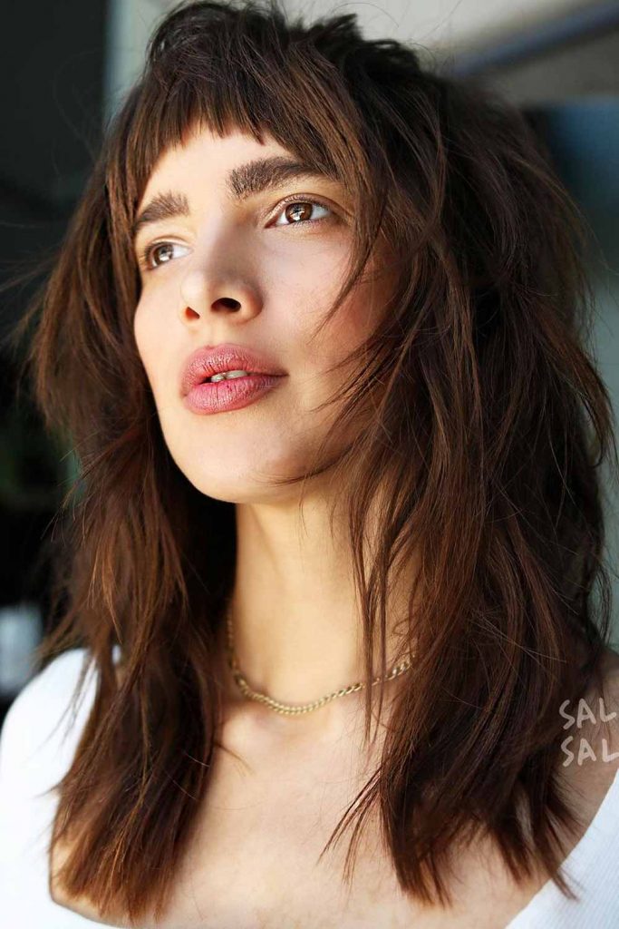 Messy Layered Hair #layeredhaircuts #layeredhair #haircuts