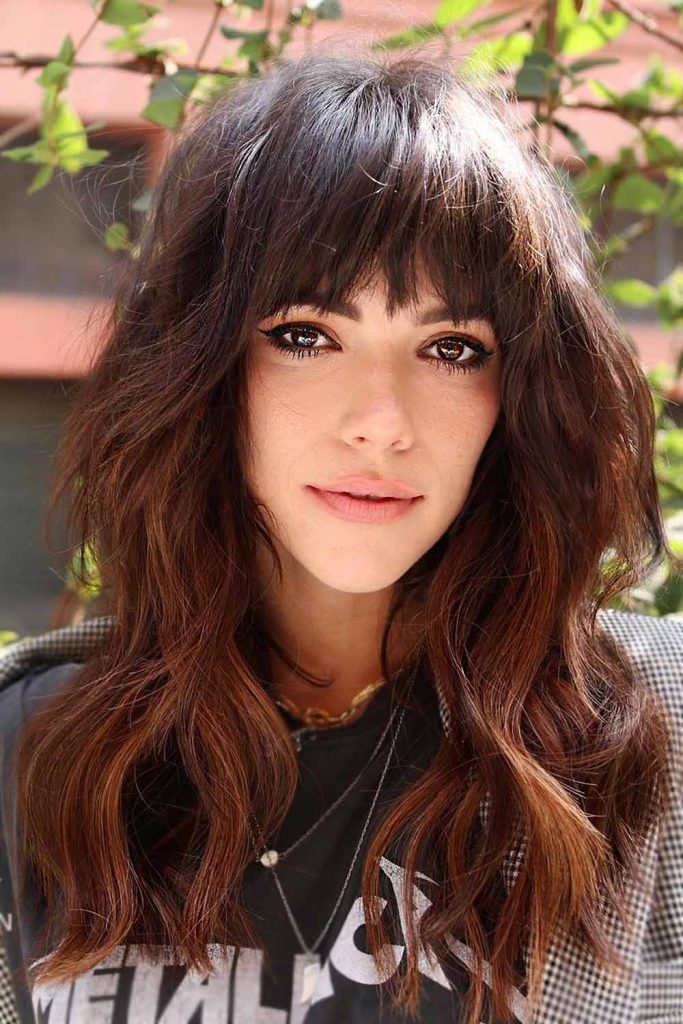 Layered Bangs #layeredhaircuts #layeredhair #haircuts