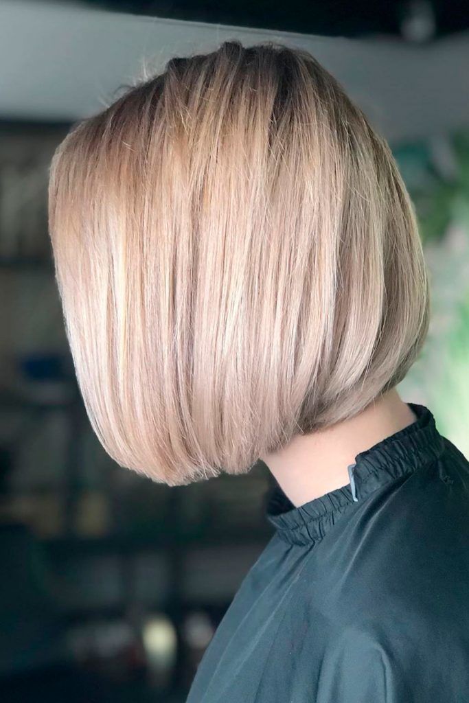 Chunky Razored Layers With Straight Rounded Bob