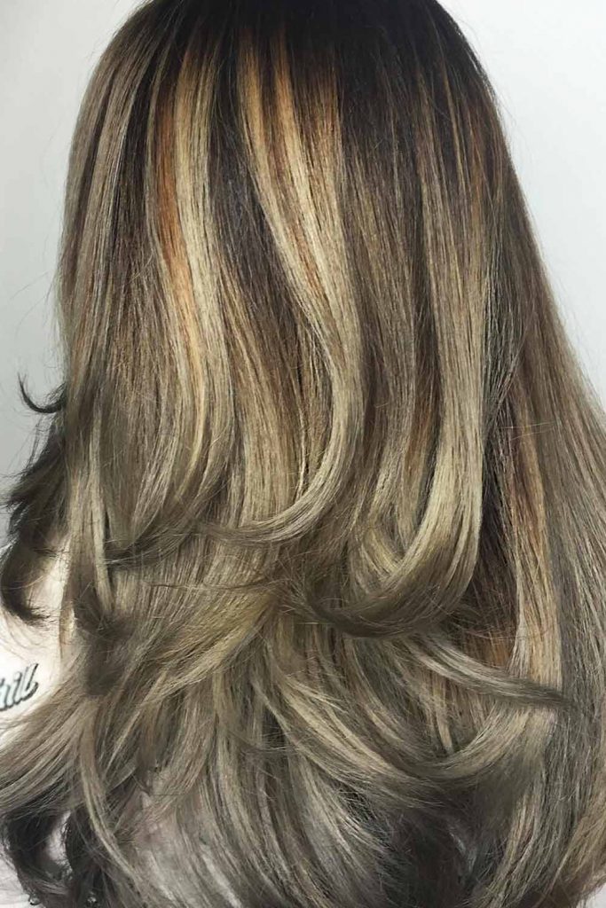 Long Disconnected Choppy Layers Hair #layeredhaircuts #layeredhair #haircuts