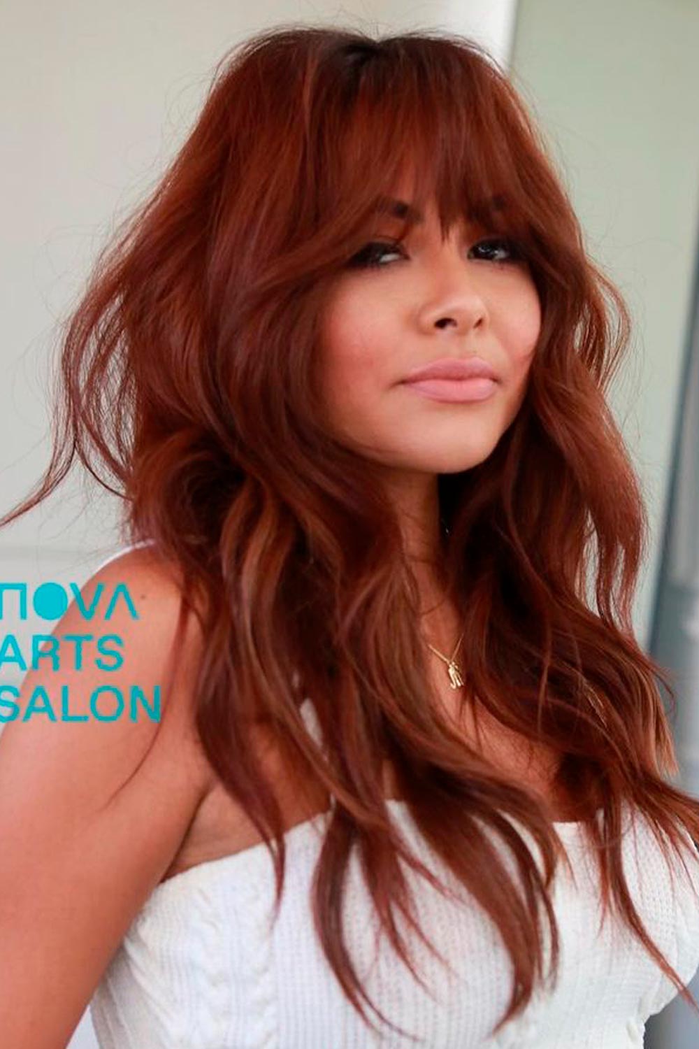 Thick Bangs And Long Haircuts