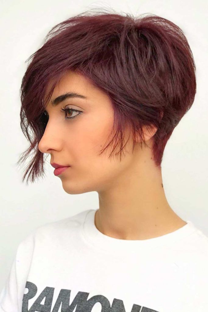 Longer Pixie Cut For Thick Hair Pixie Cut For Thick Hair #pixiebob #shorthaircuts