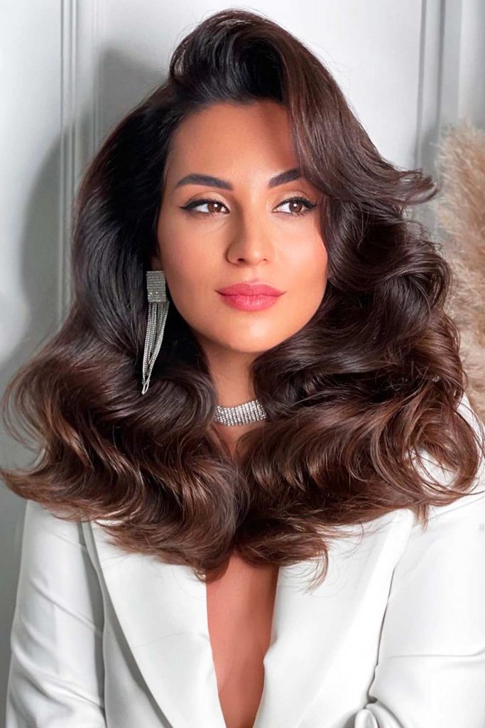 Classic Blowout #mediumlayeredhair #mediumhair #layeredhair