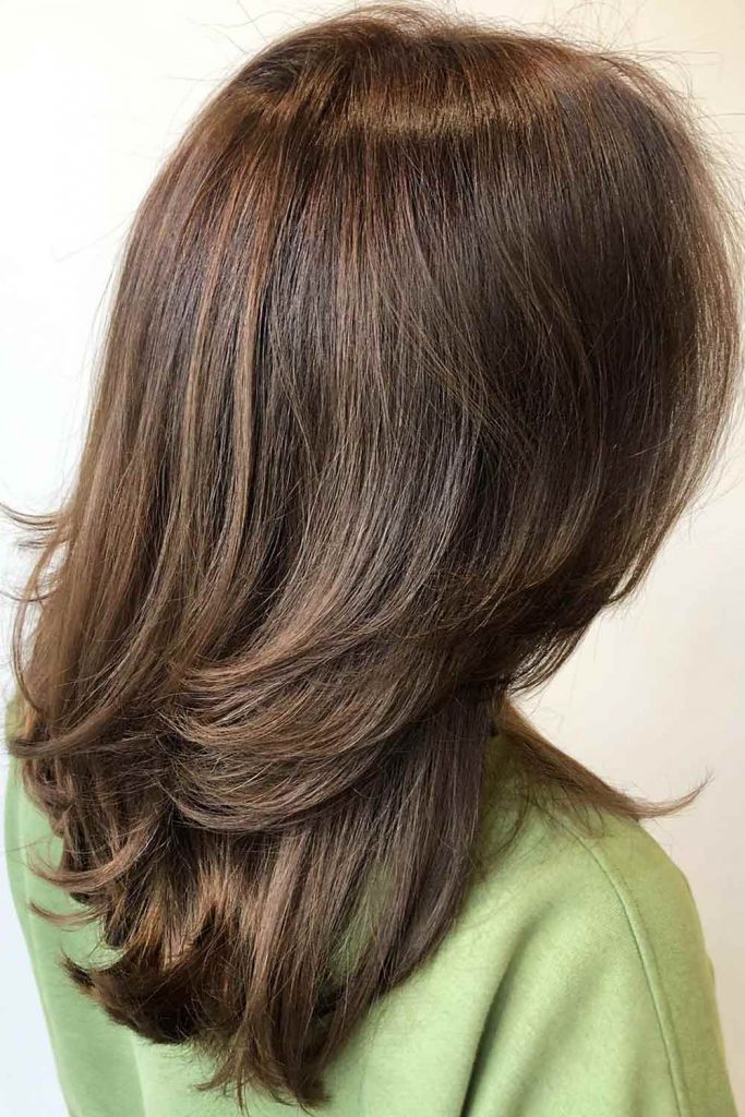 Low-Maintenance Medium Layers #mediumlayeredhair #mediumhair #layeredhair