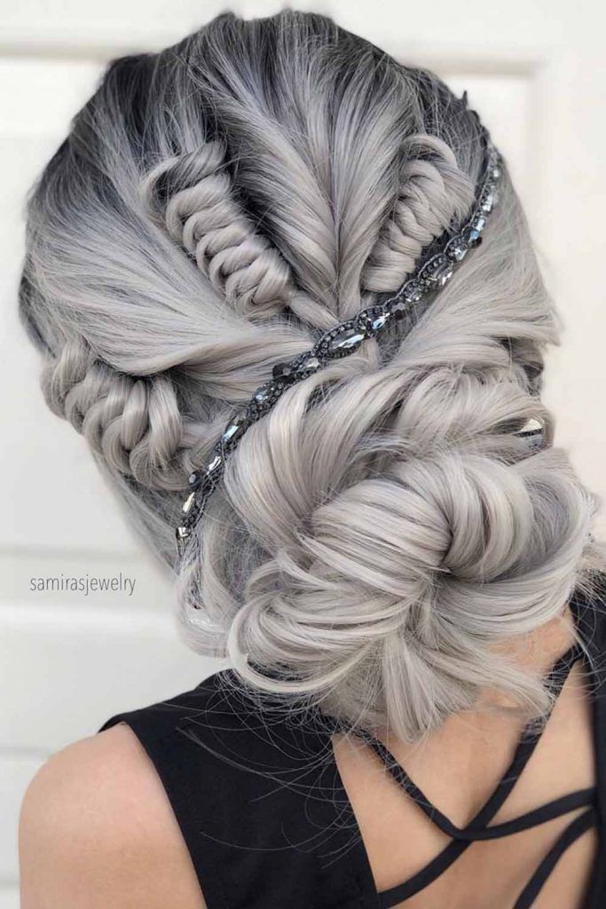 Triple Braid Bun