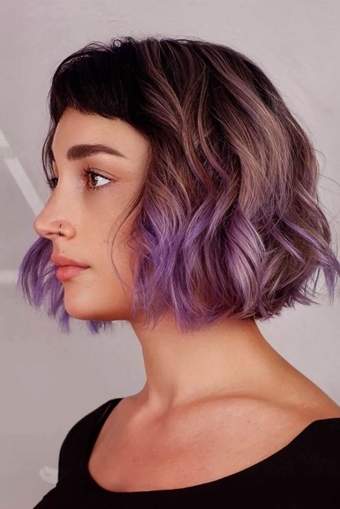 Smoky Plum Hair