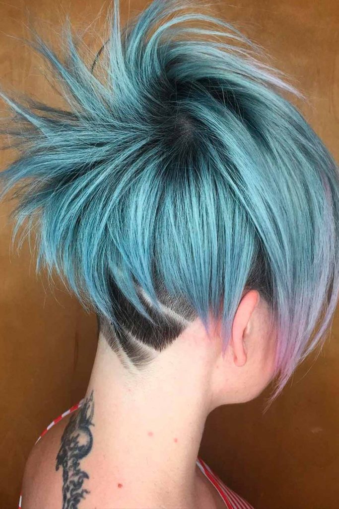 Layered Choppy Pixie