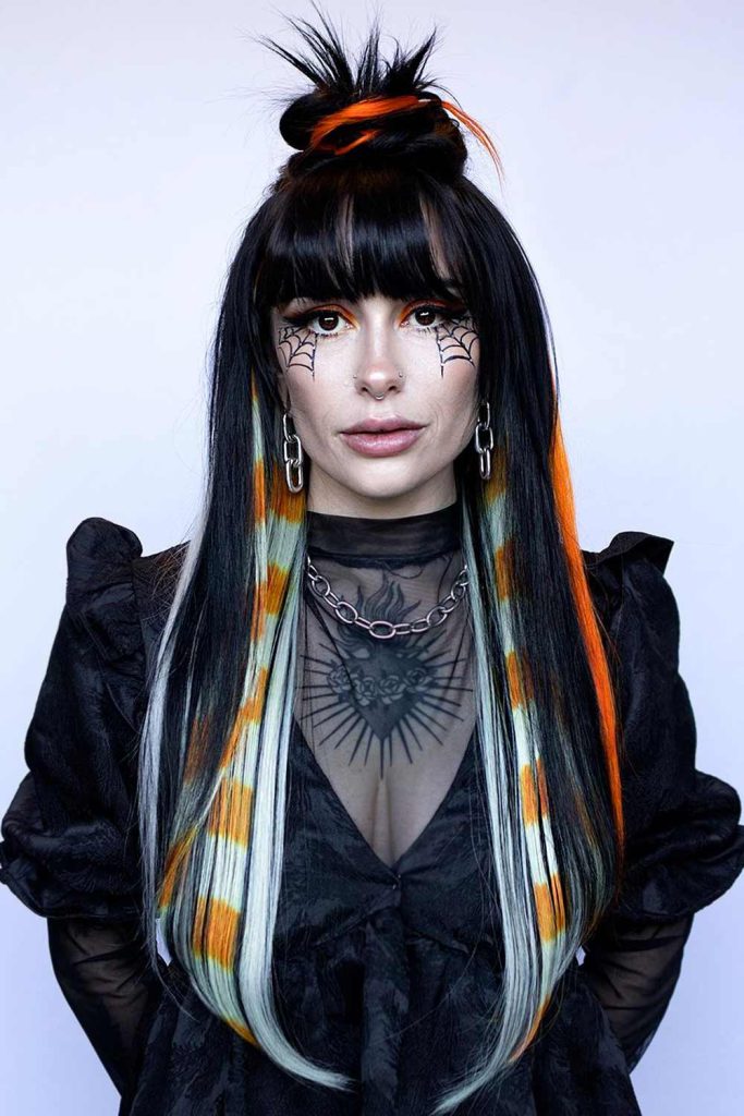 Half Up Half Down Raccoon Tail Hair #raccoontailhair #raccoontail