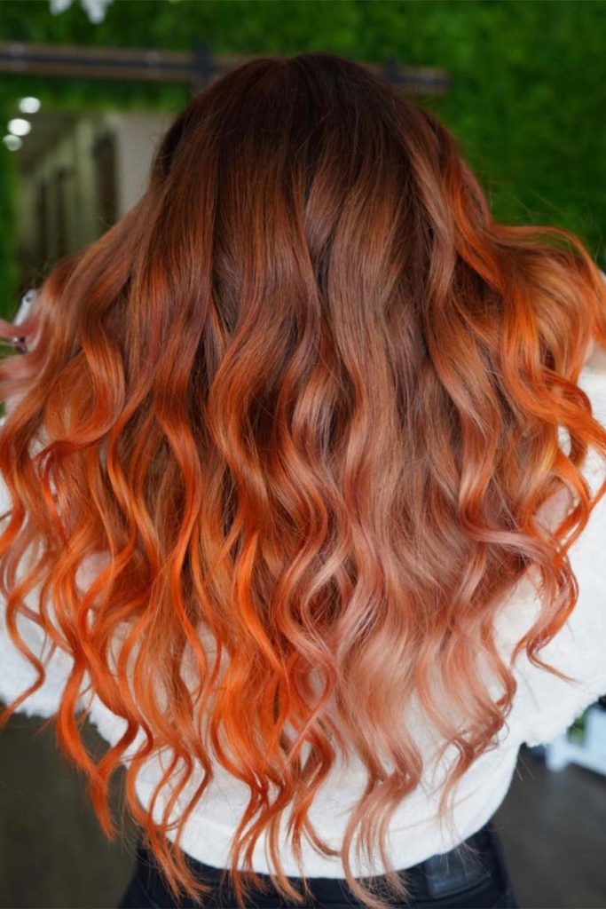 Brown Hair with a Touch of Red