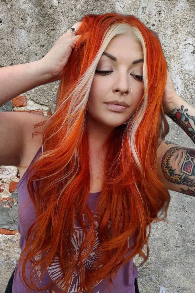 Cooper Balayage with Blond Face Framing Locks