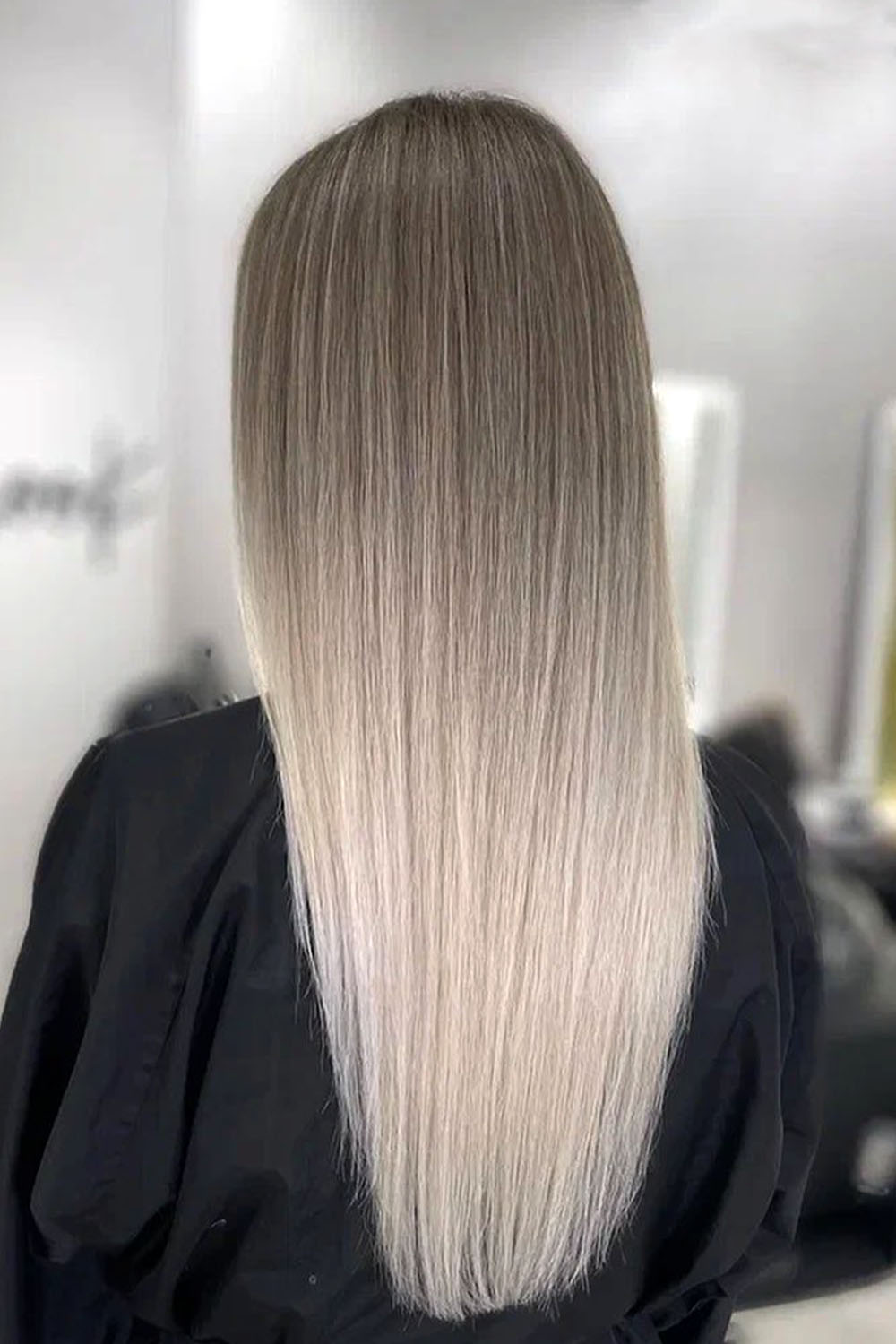 Icy California Platinum Hair