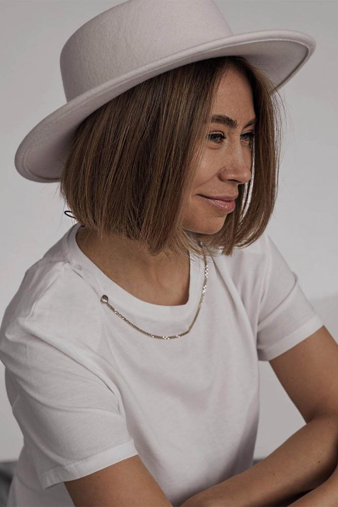 Blunt Bob with Accessories