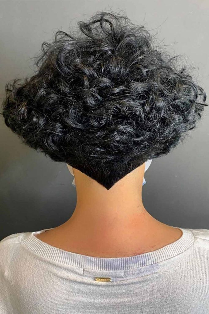 Super Short Curly Bob
