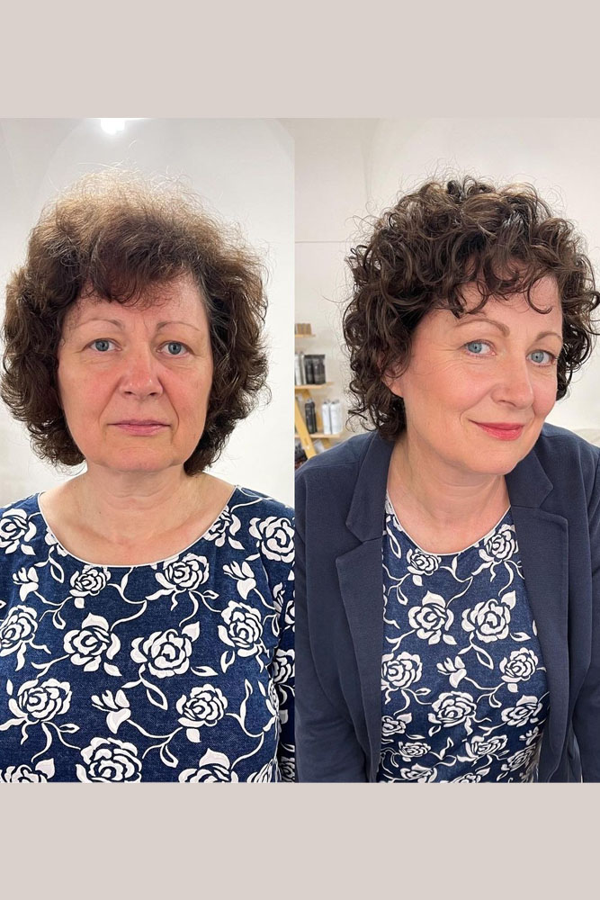 Big Curls for Short Bob