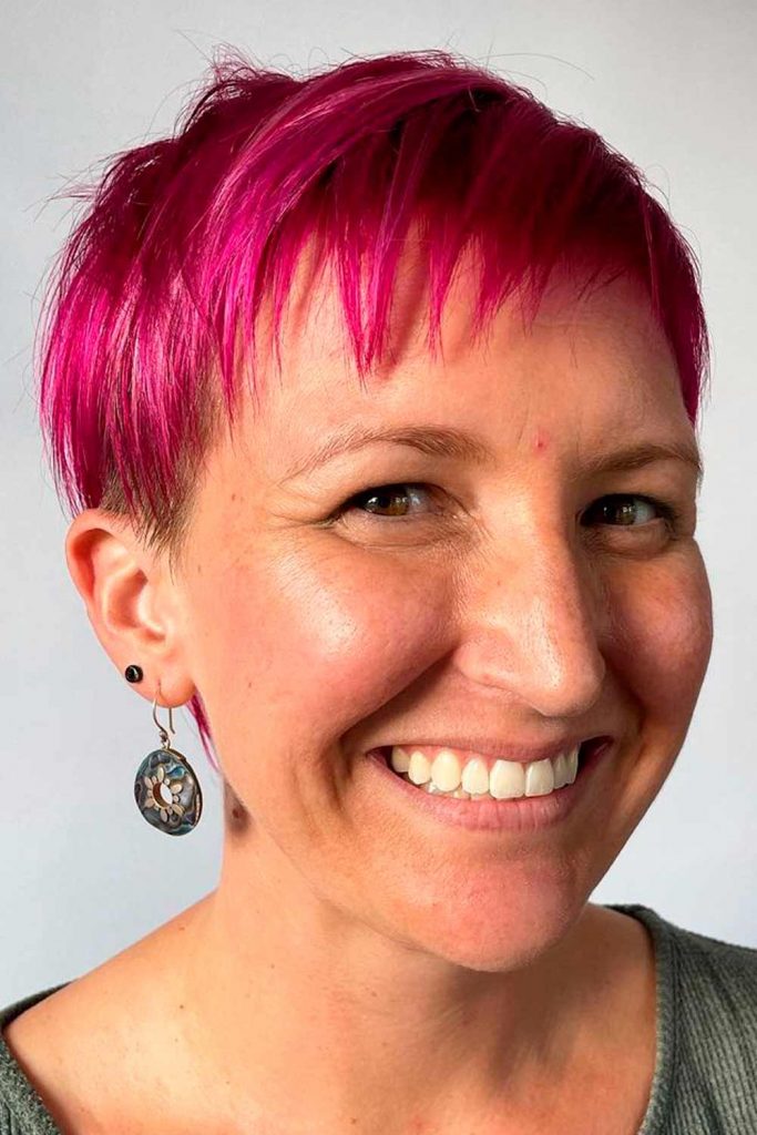 Bold Short Layered Pixie