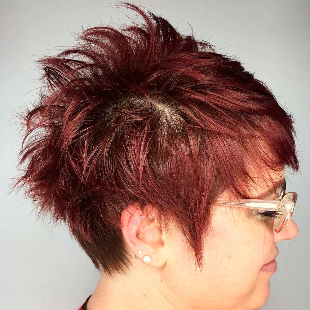 Short Pixie Cuts For Older Women