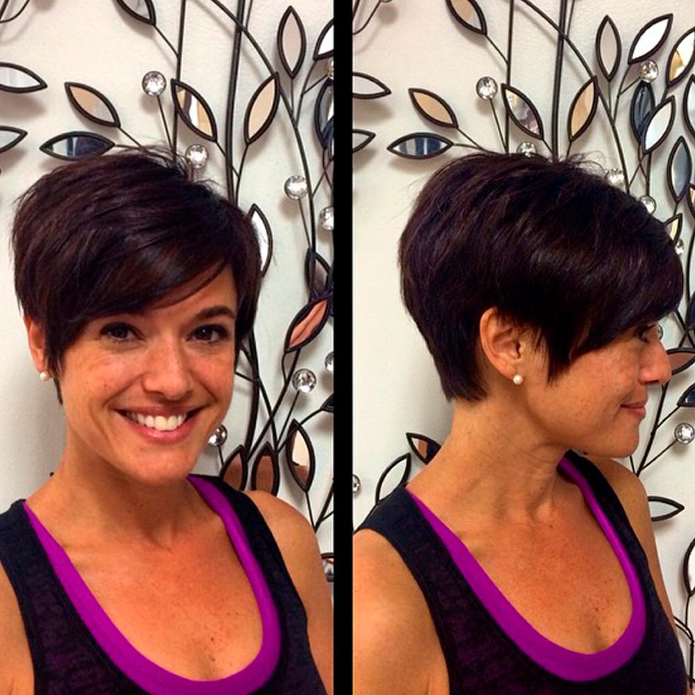 Amazing Short Pixie Haircut for Older Women