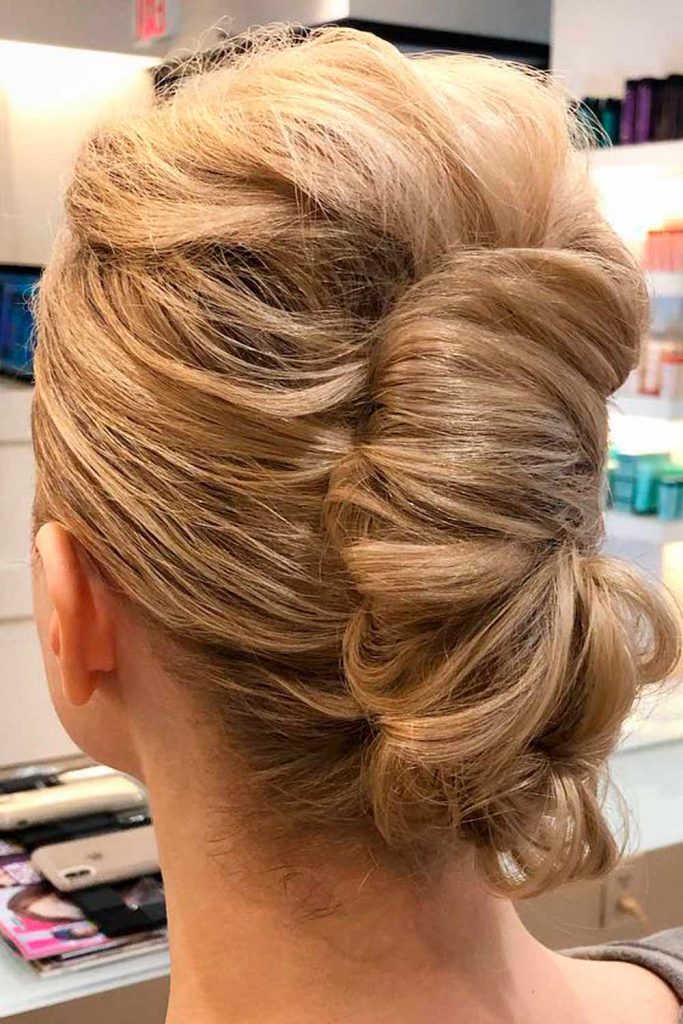 Twisted Updo Hairstyle