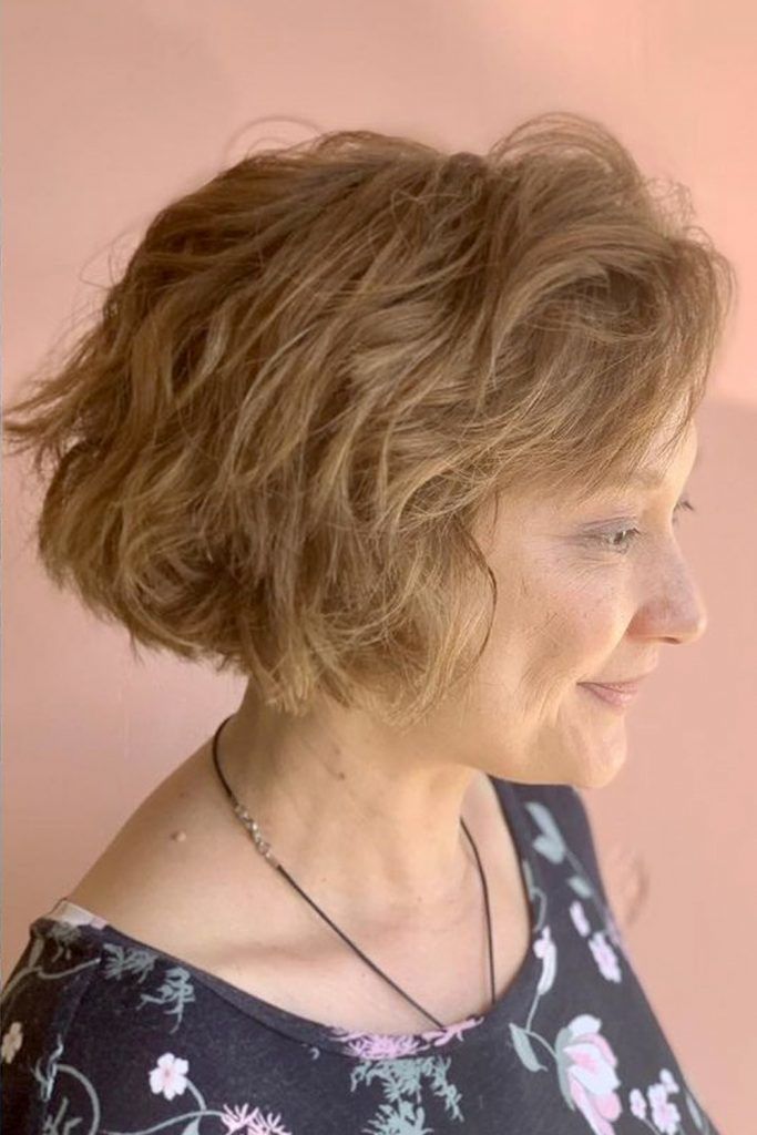 Wavy Short Bob