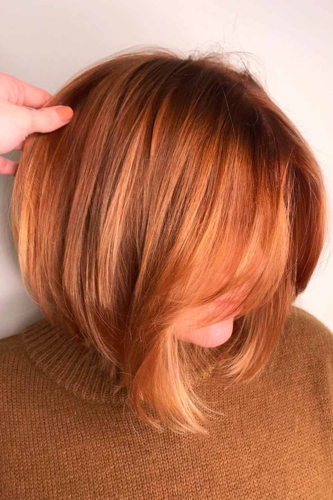 Natural Angled Bob Hairstyles