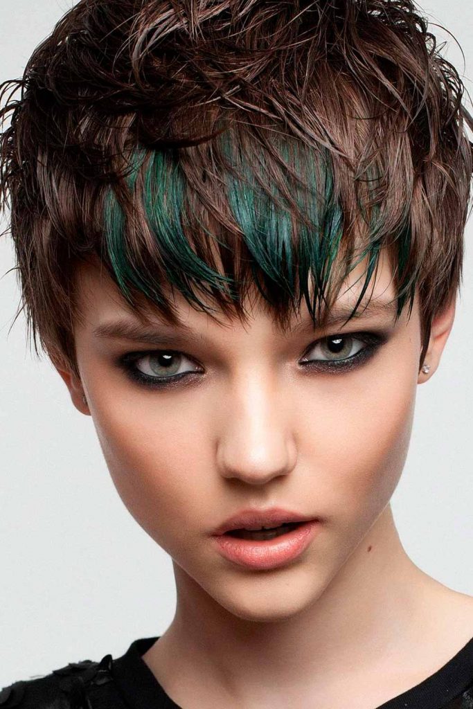 Short Hairstyles For Thick Hair With Bangs