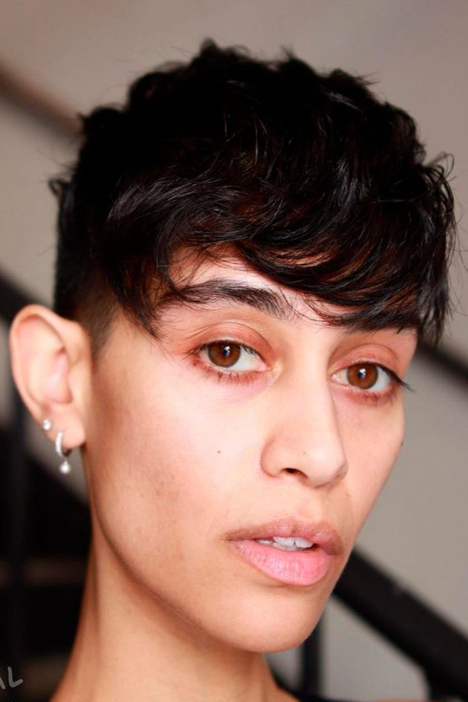 Short Hairstyles For Thick Hair With Bangs