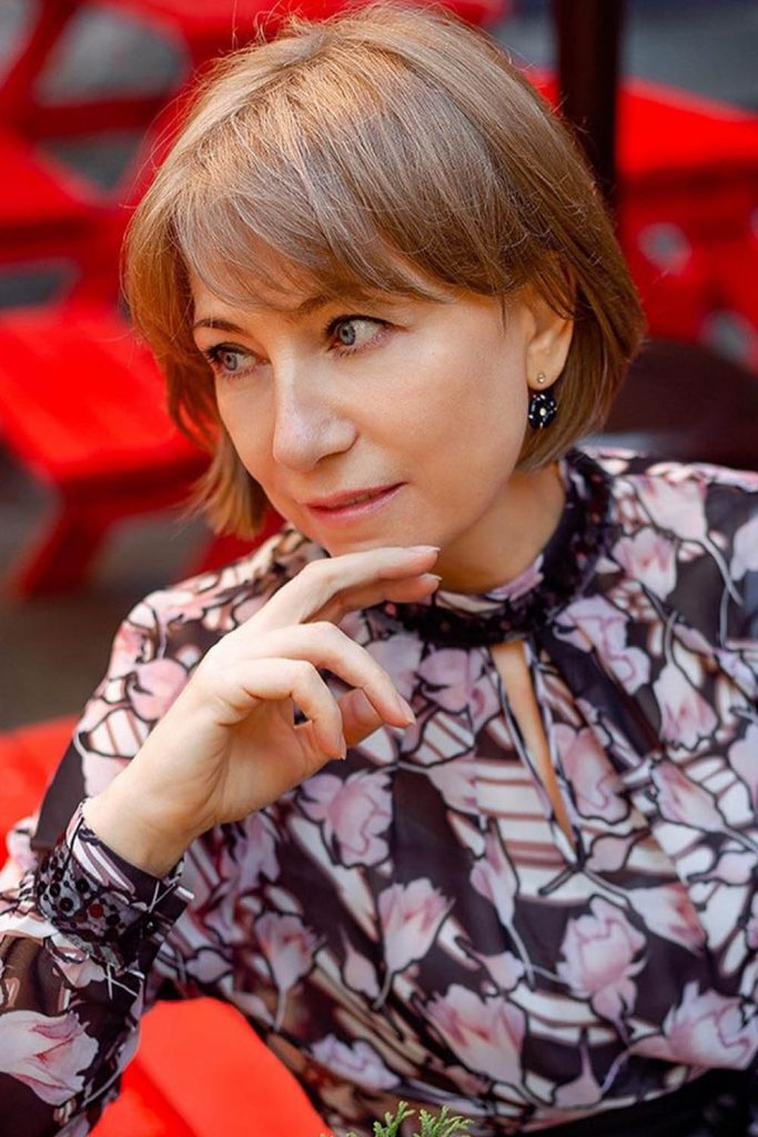 Blunt Bob With Thin Fringe