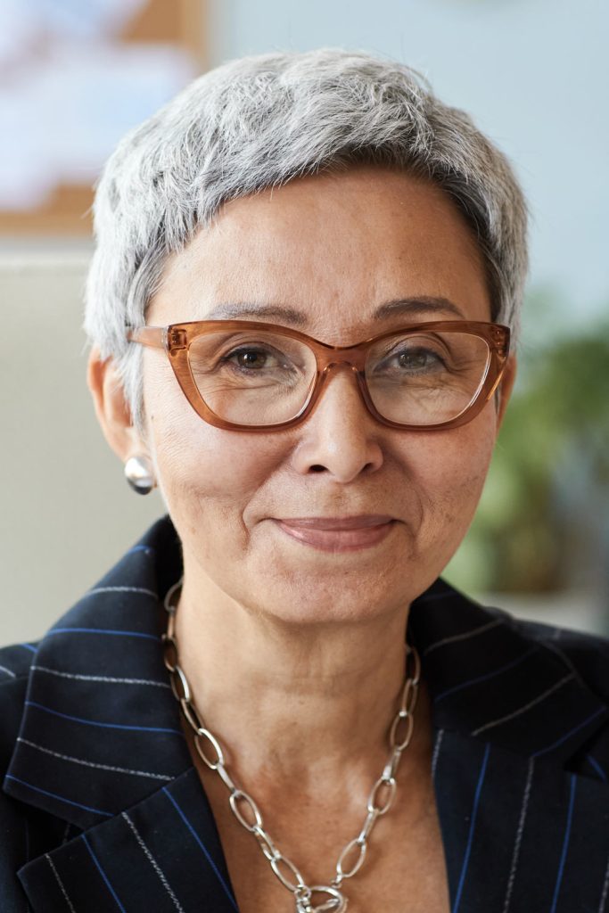 Cropped Pixie for Thick Hair