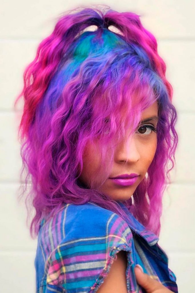 Side Swept Bangs For Medium Length Hair