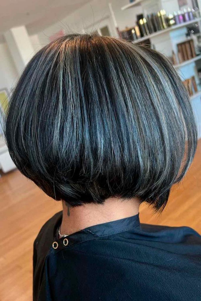 Short Straight Sleek Black Hair Highlights Bob Cut Why is it called Bob Haircut?