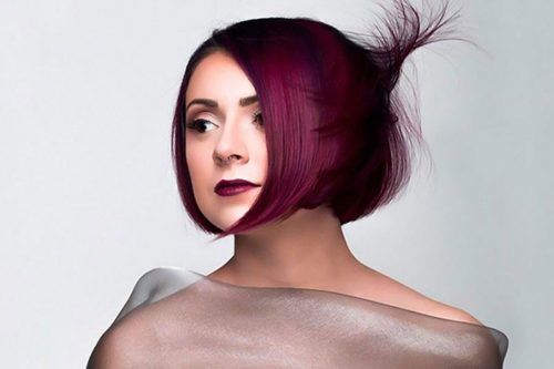 Sultry Shades Of Burgundy Hair