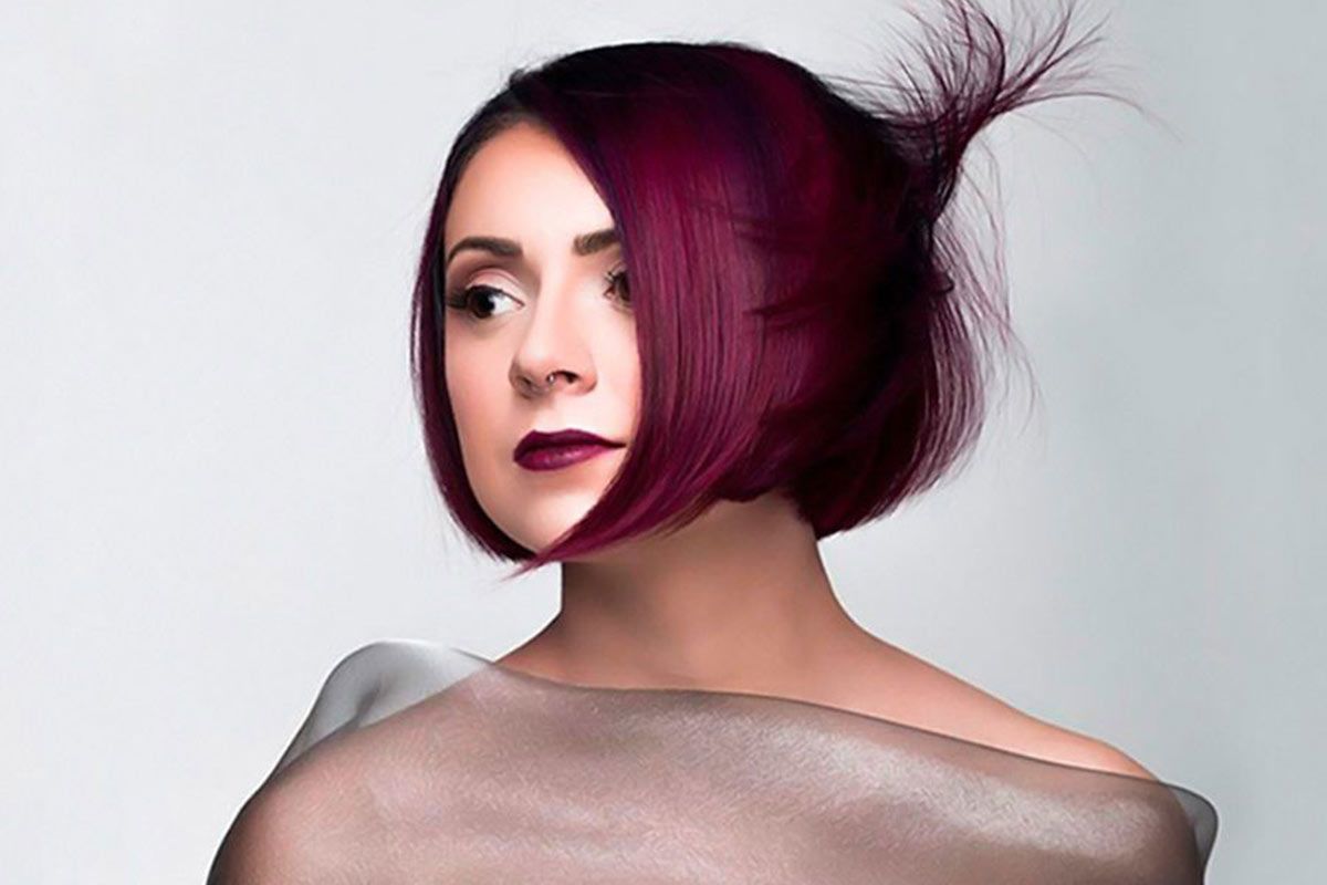 Sultry Shades Of Burgundy Hair