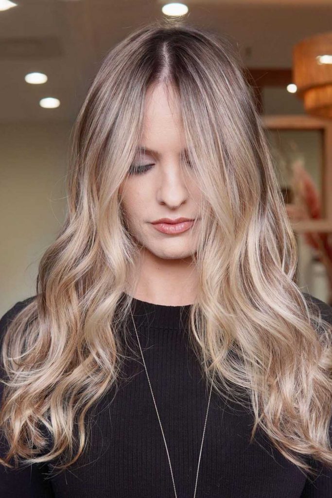 Creamy Caramel Blonde Balayage