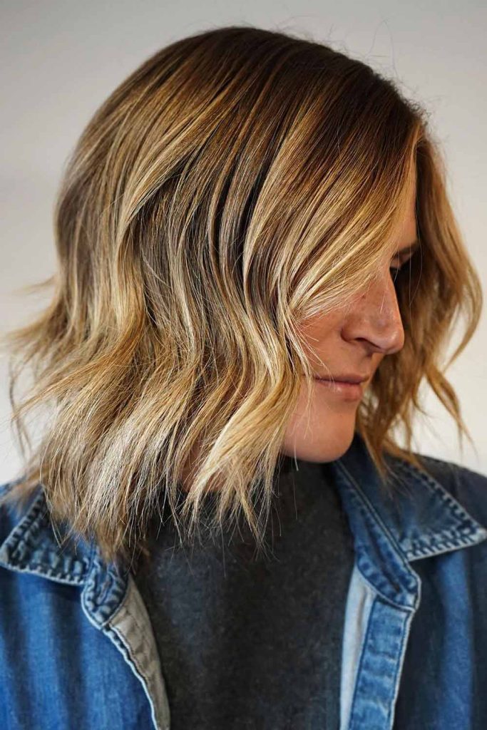 Finely Chopped Tousled Layered Bob 