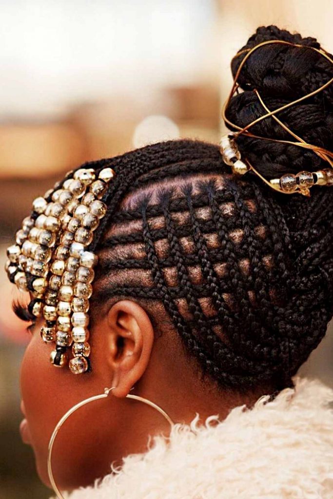 Tribal Braids with Beads