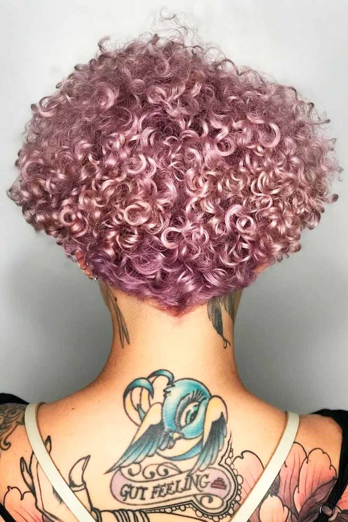 Curly V-Сut for Short Hair #vcuthairshape #vcuthair #vhaircut