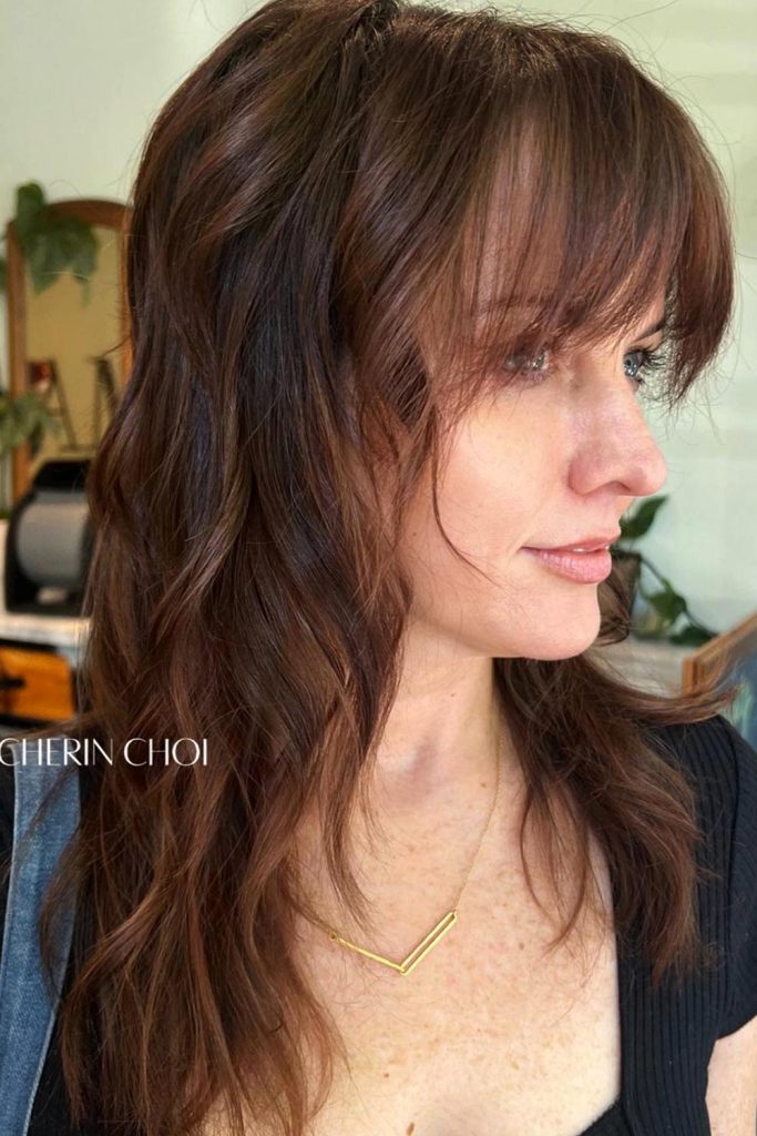 Wispy French Bangs